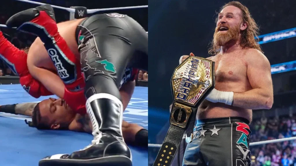 Sami zayn new united states champion carmelo hayes - tjr wrestling Sami zayn new united states champion carmelo hayes