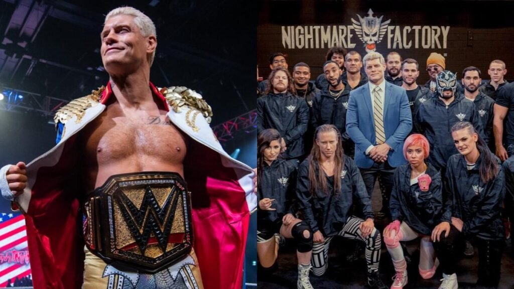 Cody rhodes at the nightmare factory training facility ahead of the upcoming wwe id showcase event in atlanta. - tjr wrestling