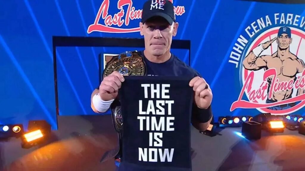 John cena speaks during an interview at san diego comic-con, discussing the fears he overcame while filming matchbox: the movie. - tjr wrestling